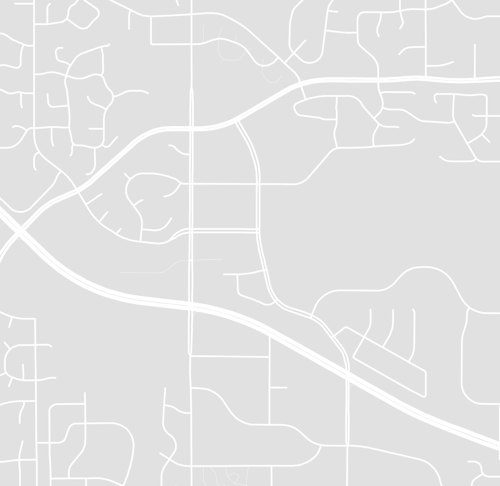 grey and white map without labels