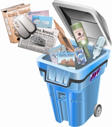 Recycling cart