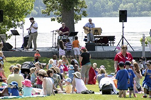 Entertainment in the Parks concert in Plymouth