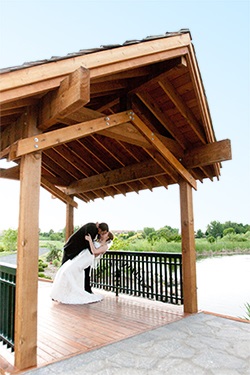 Wedding at the Plymouth Creek Center