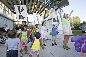 Kidpower with Rachel performs in Plymouth